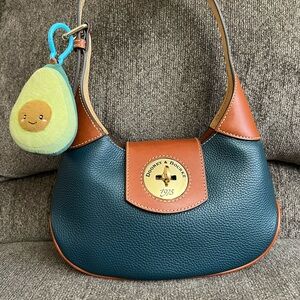Dooney & Bourke Pebbled Grain Turnlock Hobo 26